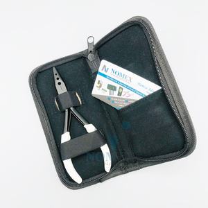 คีมต่อผมอเนกประสงค์อุปกรณ์ต่อขนสีขาว3รูอุปกรณ์ต่อขนสีดำขาวยั่งยืนโลโก้แบบกำหนดเอง - Product Image 3