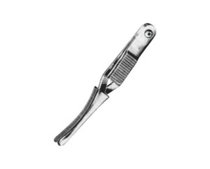 Pince à anse courbée Jhon-Hopkins Bulldog de 7 cm en acier inoxydable pour la chirurgie cardiovasculaire et microvasculaire - Product Image 4