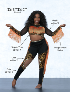 Nuevos Trajes de Baile y Animación Majarotte para Mujer, Uniformes de Animación, Conjuntos de Baile para Club Nocturno, Ropa de Fiesta, 100% Poliéster - Product Image 4