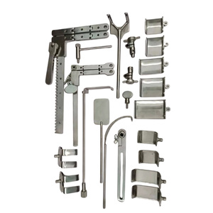 Altomme Instruments ชุดอุปกรณ์รีแทรคเตอร์วาล์วหัวใจแบบสมบูรณ์ชุดเครื่องมือผ่าตัดแบบนำกลับมาใช้ใหม่ได้ทำจากสแตนเลส22ชิ้น - Product Image 4