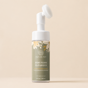 Botella Redonda Personalizada de PET HDPE de 150 ml con Bomba de Espuma Blanca para Limpiar Patas de Mascotas, para el Cuidado de Perros y Gatos, Fabricante de Fábrica en Vietnam - Product Image 1