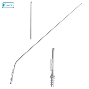 Tube d'aspiration chirurgical Buie, instrument certifié CE Classe I F2-180 45cm ISO 2015 - Product Image 1