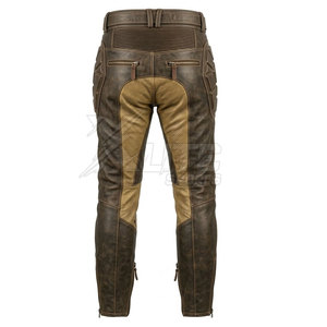 Pantalones de Motocicleta Unisex de Cuero de Primera Calidad para Todas las Estaciones, Cómodos, Transpirables, Flexibles, con Características de Seguridad, para Uso Prolongado, de Alta Calidad - Product Image 4