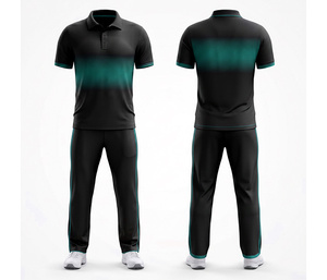 Premium Quality Sublimation <b>Cricket</b> Jersey & Trouser Sublimation Printed | Men Women Youth <b>Cricket</b> Wears Polo Shirt and Trouser - Product Image 4