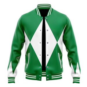 Veste universitaire personnalisée en gros, corps en laine, manches en cuir, design avec patch en chenille, tissu anti-boulochage, prix direct usine - Product Image 1