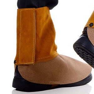 Custom Logo Cowhide Split Leather <b>Welding</b> Shoes Flame Resistant Anti-Cut High Visibility with Custom Color for Welders - Product Image 6