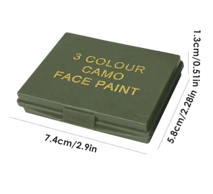 Bâton <span class=keywords><strong>de</strong></span> peinture pour le visage en 3 couleurs, peinture corporelle tactique imperméable pour la chasse, les <span class=keywords><strong>jeux</strong></span> CS - Product Image 6