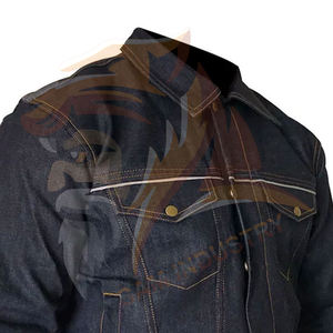 Chaquetas de mezclilla para hombre de primera calidad en venta en línea, chaqueta cortavientos de mezclilla a la moda para hombre - Product Image 4