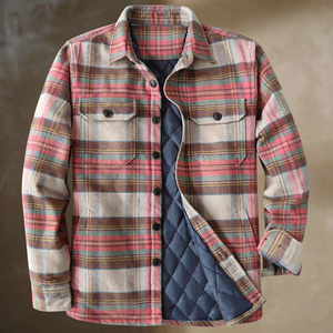 New Men Loose Ripped Hole Denim Varsity Jacket Lapel Collar Button Pocket Casual Clothing Spring Top Plain Dyed Plaid - Product Image 4