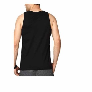 Camiseta sin Mangas para Hombre, Personalizada con Logotipo, Mezcla de Poliéster/Algodón, Secado Rápido, Impresión por Transferencia de Calor, Tallas Grandes, Venta al Por Mayor - Product Image 4