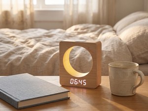 Horloge de table en bois élégante pour cadeaux d'entreprise et promotionnels - Product Image 4