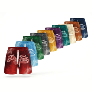 กางเกงขาสั้นฤดูร้อนดีไซน์ใหม่ล่าสุดปี 2026 รับผลิตแบรนด์ส่วนตัว ชุดลำลองชายหาด มีเชือกผูกเอว ผ้าฝ้าย 100% สไตล์วินเทจ - Product Image 1