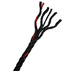Malaisie Corde de pêche en polyéthylène haute ténacité torsadée de haute qualité 7,0 mm * 4S * 220 mètres * 5,40 kg Noir + Rouge pour la pêche et l'agriculture - Product Image 6