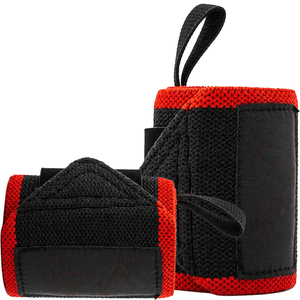 Adjustable Breathable Heavy Duty Wrist Wraps Natural Rubber Non-Slip Hook Loop Closure <b>Weight</b> Lifting Strength <b>Training</b> Unisex - Product Image 1