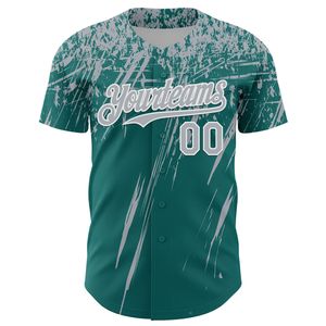 เสื้อเบสบอลแขนสั้นแบบซับลิเมชั่น ผ้าฝ้ายออร์แกนิค 100% ป้องกันแบคทีเรีย โลโก้ด้านหน้า ติดกระดุมเต็มตัว ชุดยูนิฟอร์มทีม สำหรับทุกฤดูกาล - Product Image 4