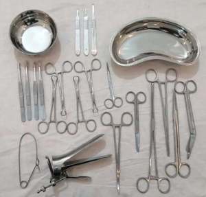 Manual Surgical Instruments Set DC-<b>S</b>-<b>9</b> Durable Stainless Steel Box CE Certified ISO13485 Class I with 1 Year Warranty Dentavex - Product Image 3