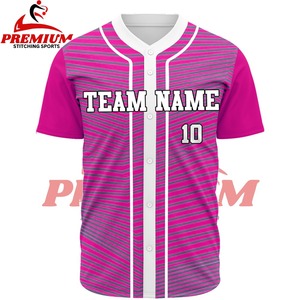 Maillot de baseball unisexe, tissu léger et doux, coupe confortable, respirant, haute qualité, sublimation personnalisée - Product Image 1