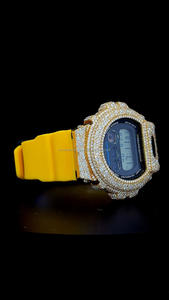 925 argent nouveau Design GA2100 DW6900 DW5600 GA100 GA110 Buss vers le bas montre lunette Collection boîtier bande avec montre originale - Product Image 3