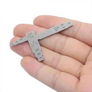 Regla de Medición para Implantes Dentales, Calibrador de Medición en Forma de T, Calibrador de Distancia Interdental, Herramientas de Odontología - Product Image 4