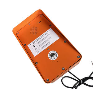 Téléphone <span class=keywords><strong>fixe</strong></span> industriel Android sans fil 4G LTE GSM avec carte SIM, résistant aux intempéries, pour usage public - Product Image 2