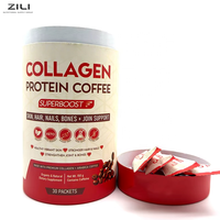 Poudre de café au collagène végétalien Keto pour la gestion du poids chez l'adulte, la combustion des graisses, l'énergie, la beauté de la peau et le soutien articulaire