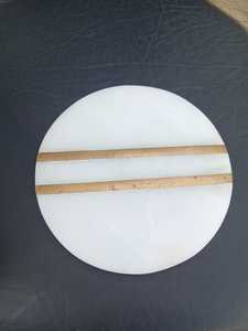 Premium Round <b>Marble</b> <b>Coasters</b> Set Handmade Natural Stone Cup <b>Coasters</b> Waterproof Heat Resistant for Home Office Kitchen - Product Image 1