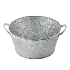 Heavy Duty <b>Galvanized</b> Oval Beverage <b>Tub</b> Bulk Stainless Steel Beverage Cooler Beer Wine Chiller for Party Bar Restaurant Catering - Product Image 2
