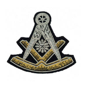 Custom Embroidered Cross Patch with Crown Rhinestones <b>Sew</b>-On <b>Badge</b> for Garment Decoration - Product Image 6