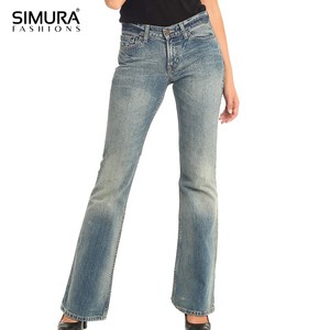 CUSTOM New Stylish Customizable Sexy Ladies Denim Cargo Pants Loose Fit Spandex/Cotton Streetwear Plus Size <b>Women</b> Full <b>Jeans</b> - Product Image 5