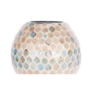 Decorative Mother of Pearl <b>Mosaic</b> <b>Vase</b> with Premium Handmade Craftsmanship for Home Interior - Product Image 3