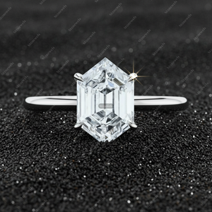 Diamante Cultivado en Laboratorio VVS VS 0.5CT 1CT 1.5CT 2CT 3CT 4CT 5CT, Diamante HPHT CVD, Certificado IGI GIL - Product Image 3