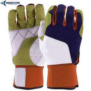 ถุงมือตีเบสบอล หนัง/หนังสังเคราะห์ ปรับแต่งสีและขนาดได้ น้ำหนักเบา สวมใส่สบาย คุณภาพสูง ปิดด้วยแถบตีนตุ๊กแก - Product Image 5