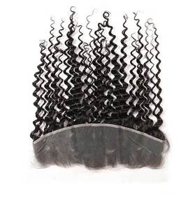 วิกผมแท้แบบลูกไม้ด้านหน้า ผมอินเดีย แบบหยิกฟู  ติดตั้งง่าย สไตล์ที่ 1 - Product Image 1