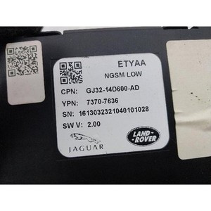 โมดูลควบคุม XF X260 ปี 2015-2018 มือสอง ของแท้ GJ3214D600AD - Product Image 5