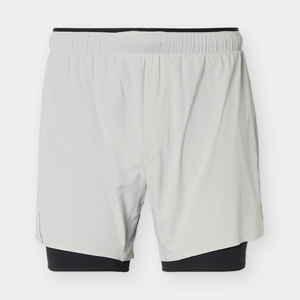 Shorts de course et d'entraînement haute performance à double couche avec compression interne – Fournisseur professionnel - Product Image 4