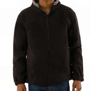 Chaqueta de lona polar de alta calidad, hecha a medida, a bajo precio, de fábrica en Pakistán, para hombre, para senderismo, con capucha, para invierno. - Product Image 1