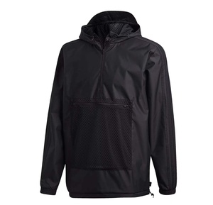 Anorak เสื้อกันลมสำหรับสโมสรฟุตบอลเสื้อแจ็คเก็ตแบบสวมหัวผ้าแห้งเร็วระบายอากาศได้ดีซับในตาข่าย - Product Image 4