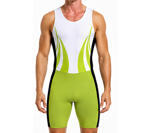 Maillot et short d'aviron sur mesure Unisuit une pièce pour les équipes d'aviron du collège et du club - Product Image 2