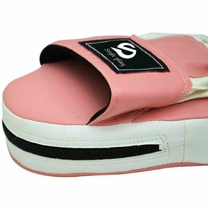 Mitaines de boxe en cuir de haute qualité, durables et respirantes, équipement d'entraînement, mitaines de focus pour la boxe - Product Image 2