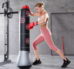 <b>Boxing</b> <b>Punching</b> <b>Bag</b> <b>Boxing</b> Muay Thai Inflatable <b>Boxing</b> <b>Bag</b> Training Pressure Relief Exercise <b>Punching</b> Stand Fitness Equipment - Product Image 3