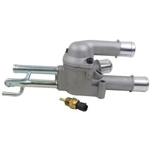 Per Hyundai e Kia Sportage Tiburon 2003-2012 2.0L L4 Alloggiamento Termostato Motore, Vari Modelli Compatibili, Codice Ricambio 25600 23640 - Product Image 2