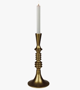 Gold Metal Handmade Taper <b>Candlestick</b> <b>Holder</b> with Elegant Design Eco-Friendly Durable Home Decor Table Centerpiece - Product Image 2