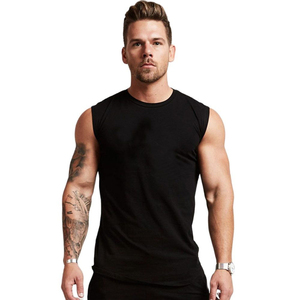 Oem Service <b>Mens</b> Trendy Undershirt - Multi-colored Base Layer Tank Top <b>For</b> Spring Summer Training And Fitness - Product Image 5