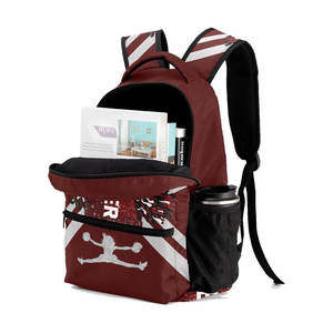 Customizable Colors Front Logo Position Heat-Transfer Printed Waterproof Polyester Fashionable Sports <b>Cheerleading</b> <b>Backpack</b> for - Product Image 4