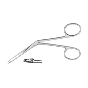 Nasal Dressing Forceps 16 cm Stainless Steel Manual ENT Surgical Instrument High Quality Delicate Pattern <b>Precision</b> <b>Tool</b> - Product Image 1