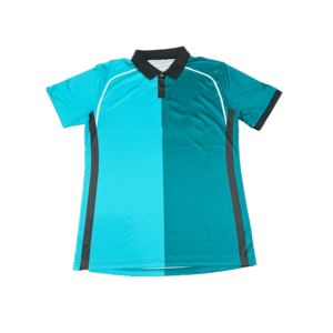 Polo de Manga Corta para Hombre, con Bloques de Color, de Secado Rápido, Tejido de Punto, Corte Regular, Estilo Deportivo, Color Sólido Azul, Verde, Negro - Product Image 1