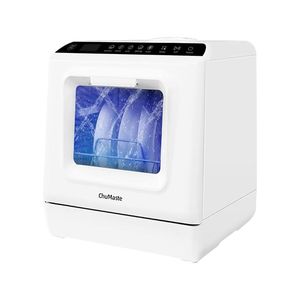 Lave-vaisselle de comptoir, Lave-vaisselle de comptoir avec réservoir d'eau, Lave-vaisselle avec 5 programmes de lavage - Product Image 1