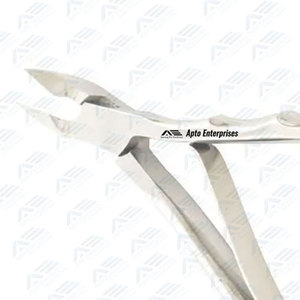 <b>Cuticle</b> <b>Nipper</b> with Fingerprint Grip Handle Hot Selling Precision Nail Clipper Premium One-Sided Stainless Steel - Product Image 3