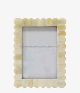 กรอบรูปฝังมุกสุดหรูกรอบรูปทำด้วยมือกรอบเรซินสีดำพร้อมปลอกสีรุ้งสำหรับวางบนโต๊ะ - Product Image 3