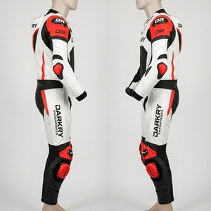Traje de Cuero Personalizado para Motociclismo de Competición, Equipo de Protección para Moto, Ropa de Motociclista para Días de Pista, Venta al por Mayor OEM, Cuero Vacuno Ventilado - Product Image 3